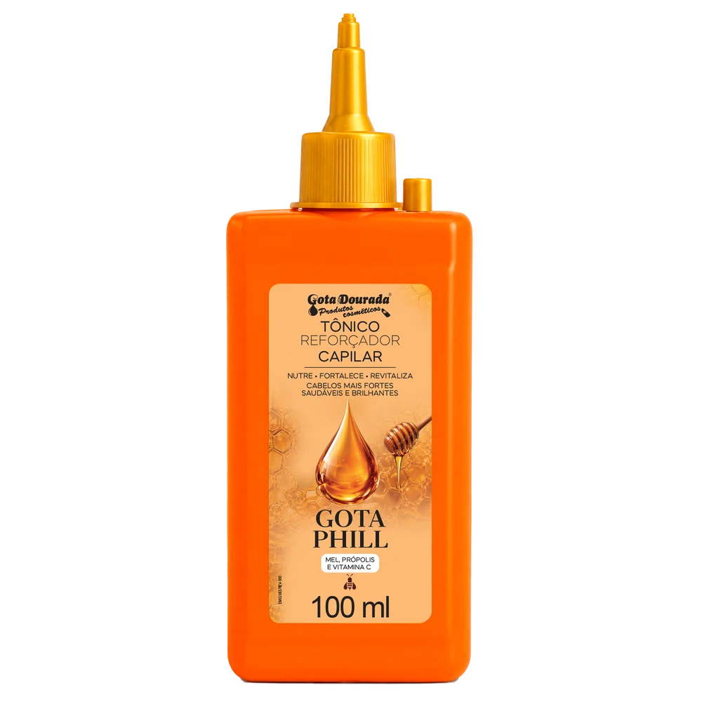 Gota Dourada Gota Phill Tónico Reforçador Capilar 100ml