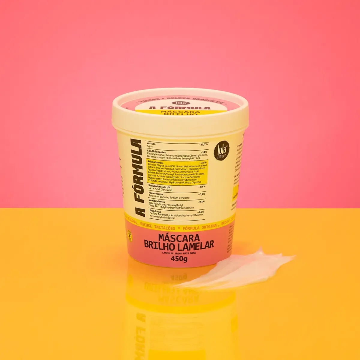 Lola Cosmetics A Fórmula Máscara Brilho Lamelar 450g