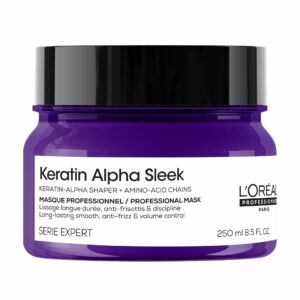 L'Oréal Keratin Alpha Sleek Máscara Antifrisado 250ml